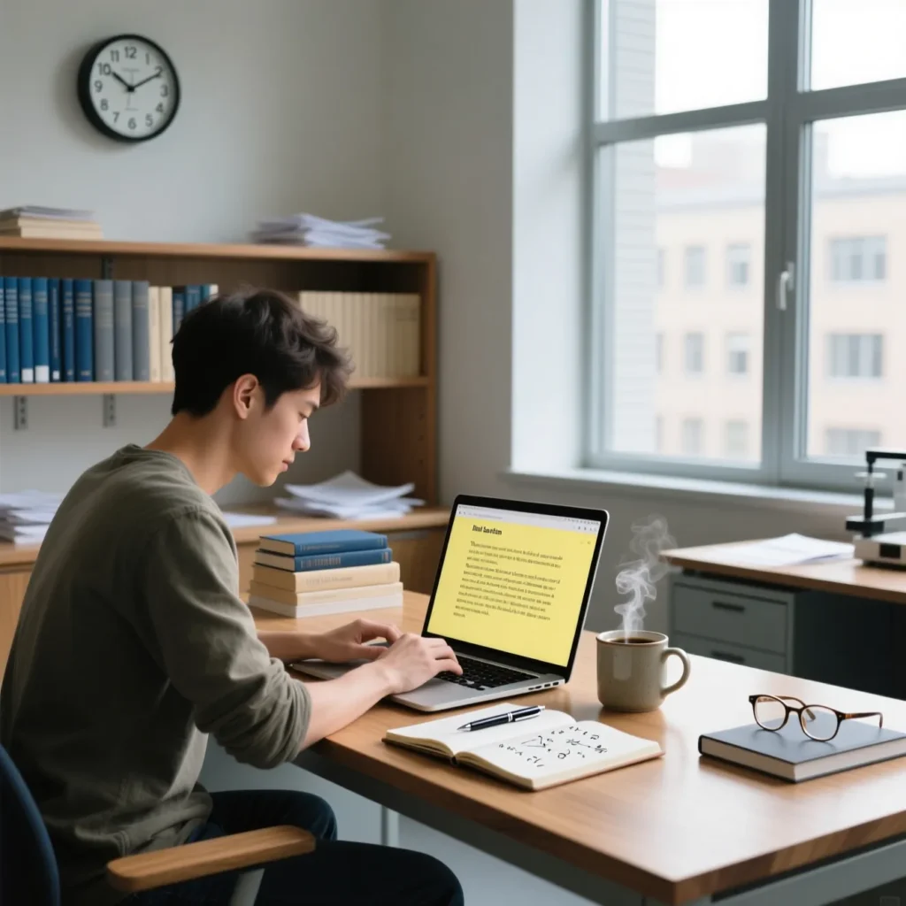 Academic Ways to End a Section