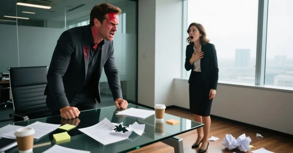 Angry or Forceful Words