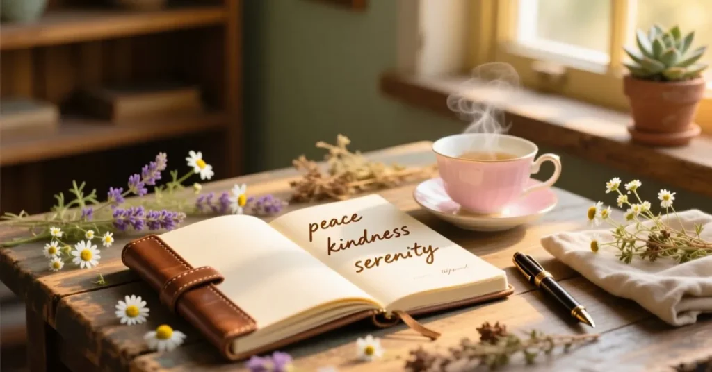 Calm or Gentle Words