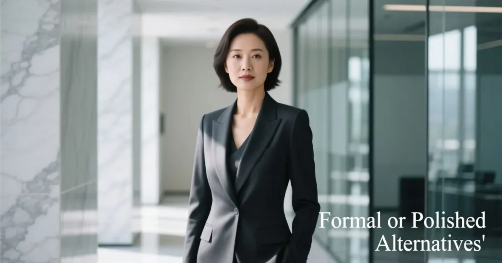 Formal or Polished Alternatives