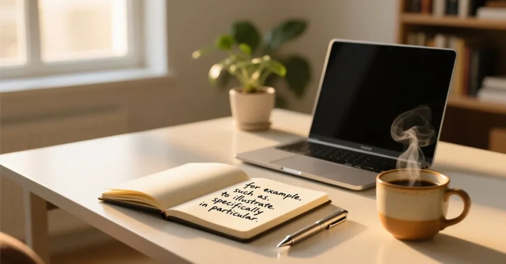 Other ways to say for instance in examples