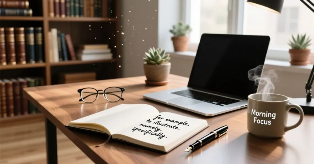 Other ways to say for instance in formal writing