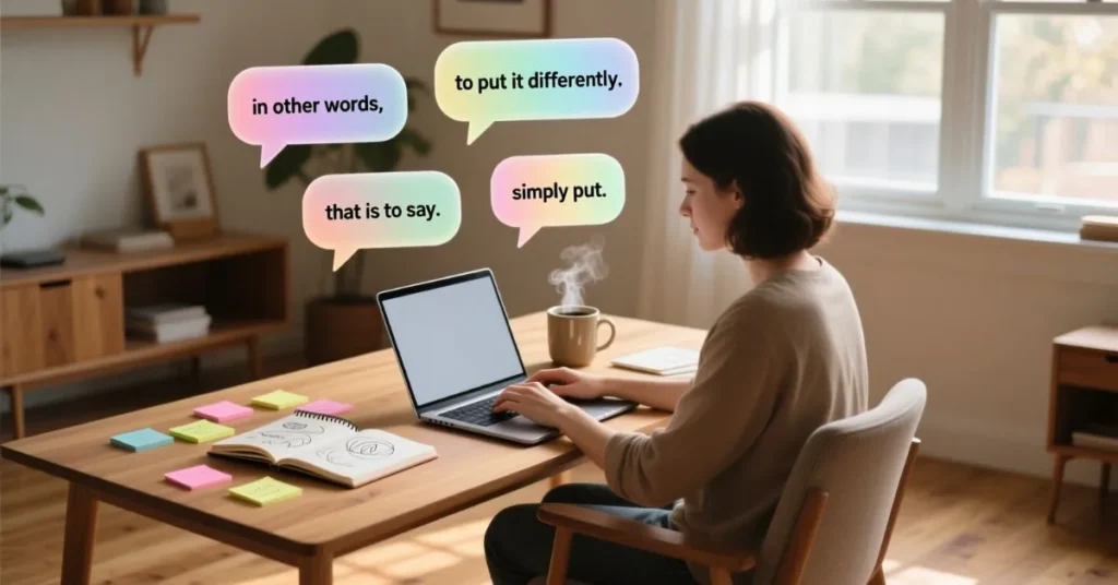 Ways to Say In Other Words for Everyday Talk