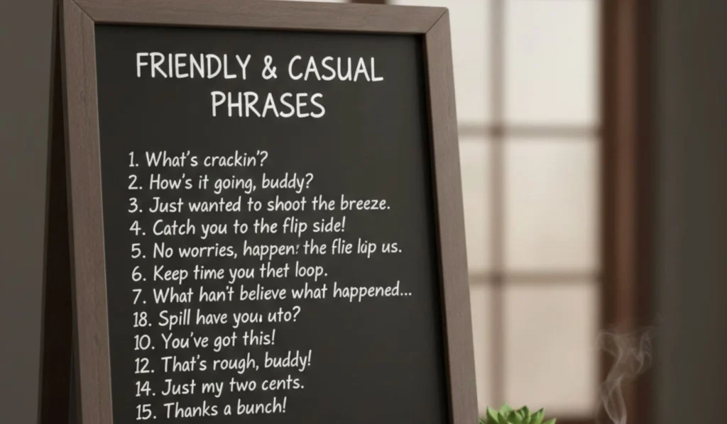 Friendly and Casual Alternatives