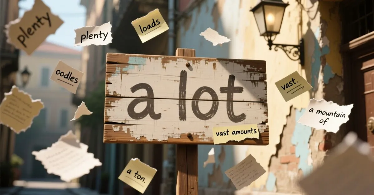 Other ways to say a lot