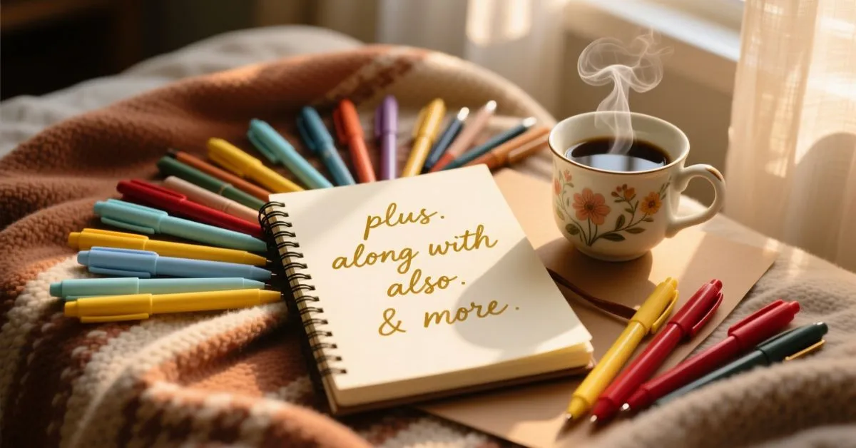 Other ways to say and