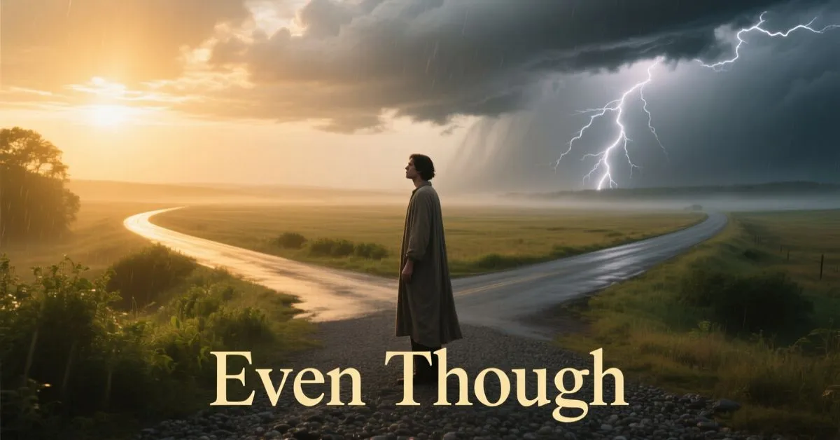 Other Ways to Say Even Though