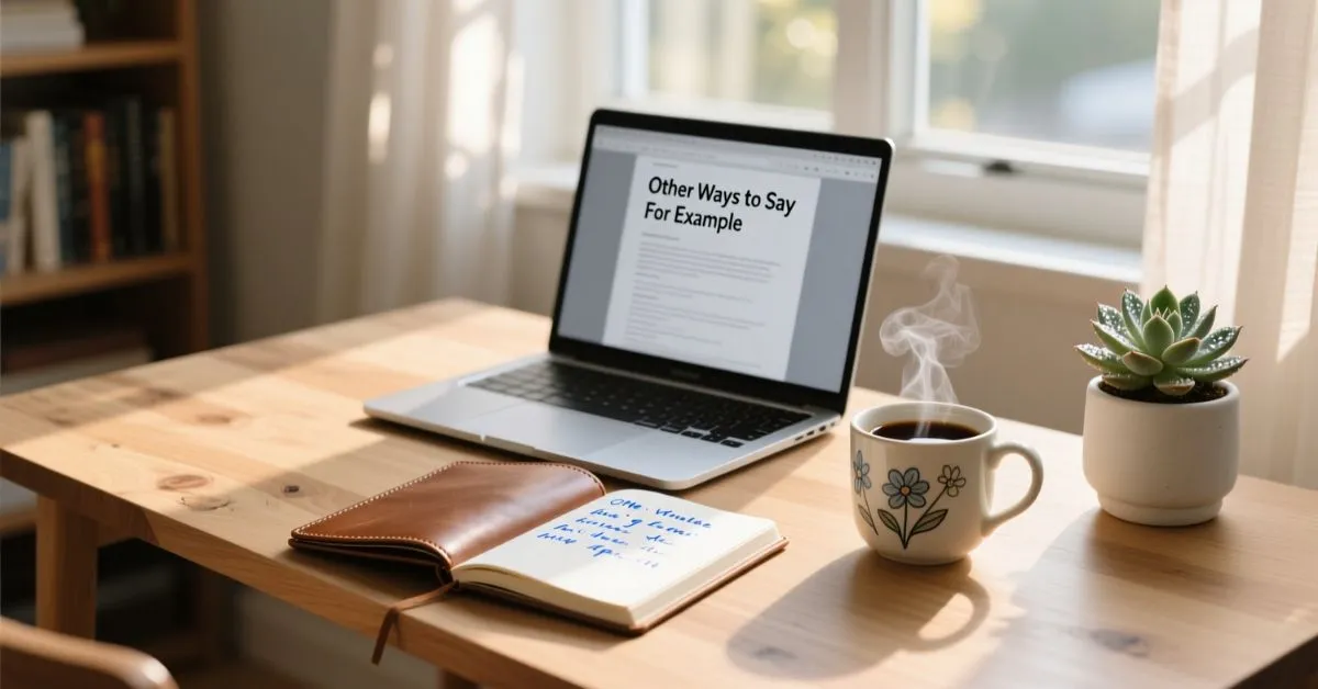 other ways to say for example