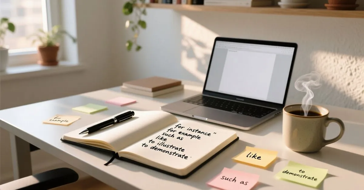 Other ways to say for instance