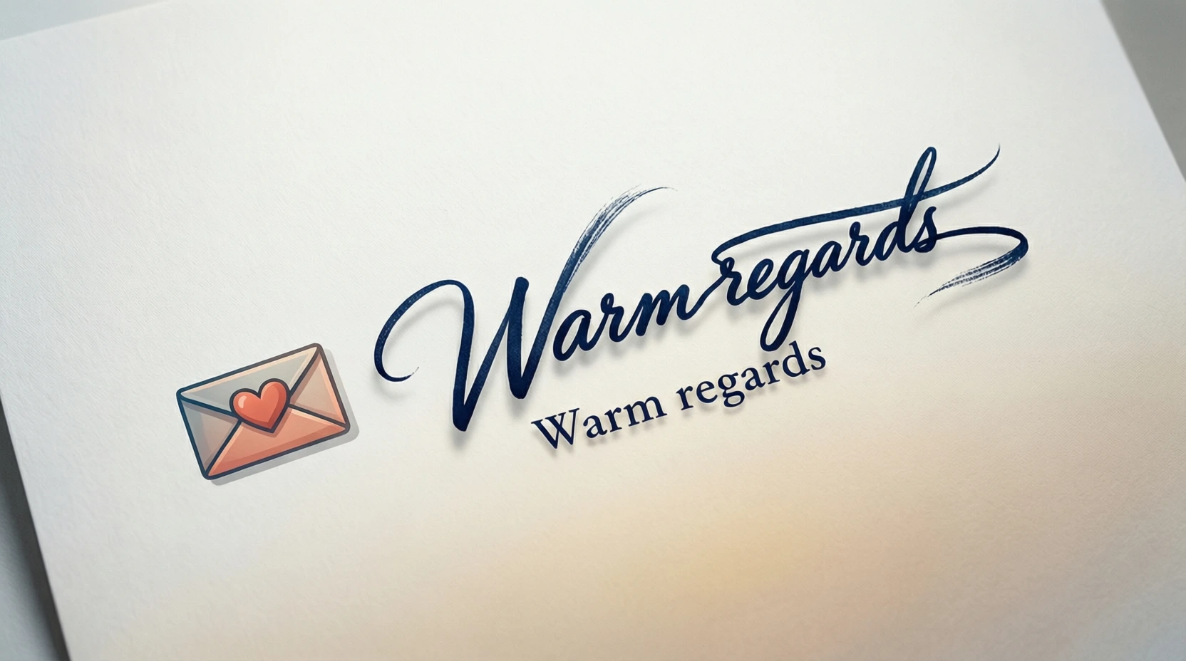 Other Ways to Say Warm Regards