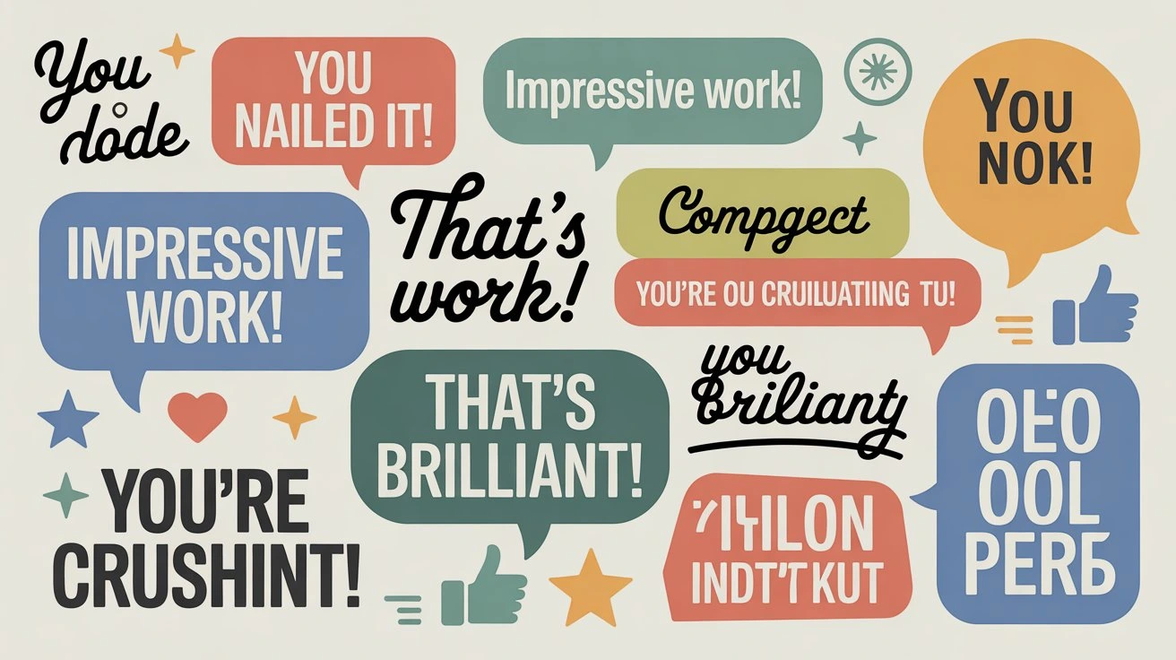 Other Ways to Say Well Done