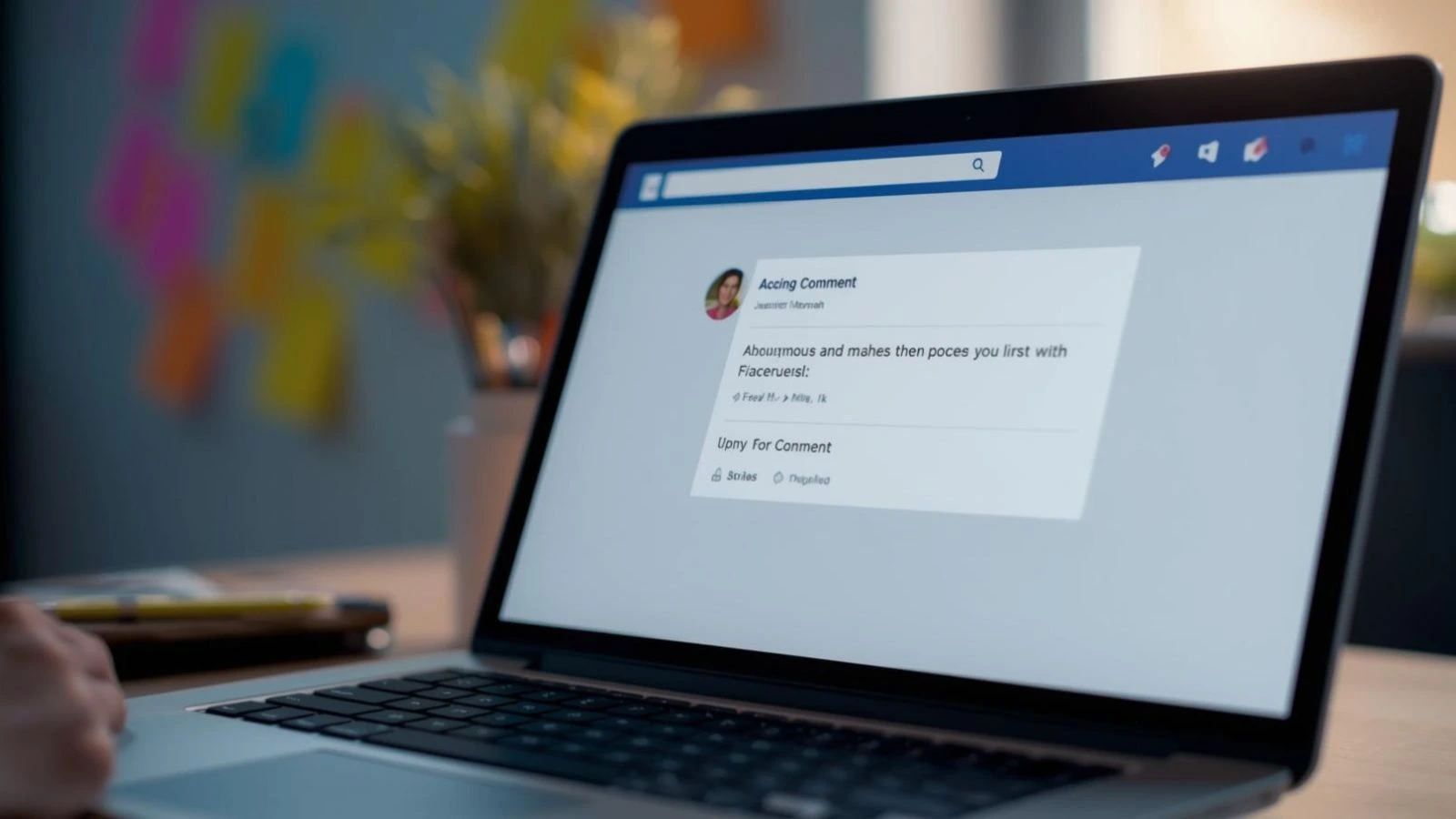 Can I Reply to a Comment Anonymously on Facebook