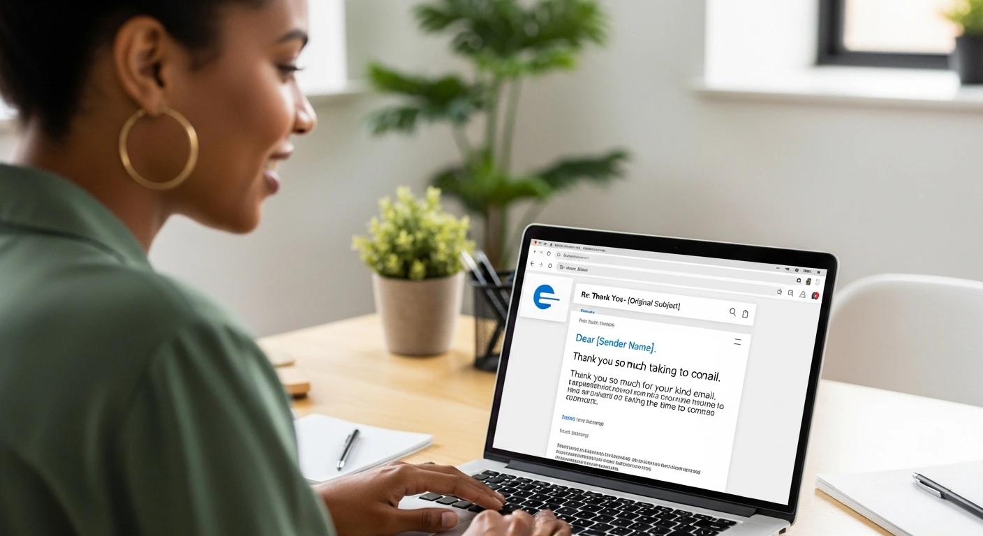 How to Reply Thank You Email Professionally