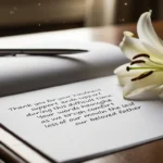 Reply To Condolence Message on Death of Father