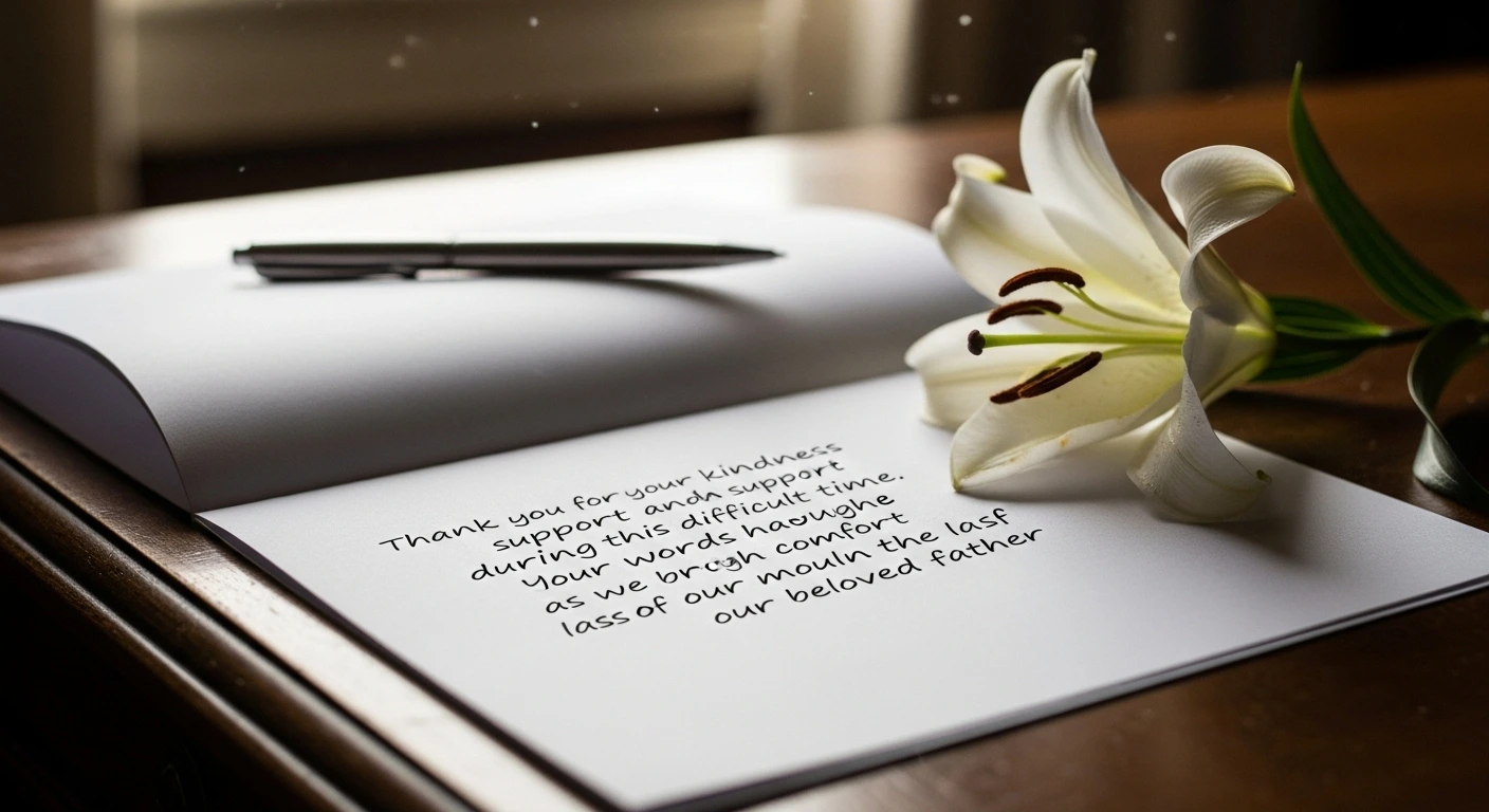 Reply To Condolence Message on Death of Father