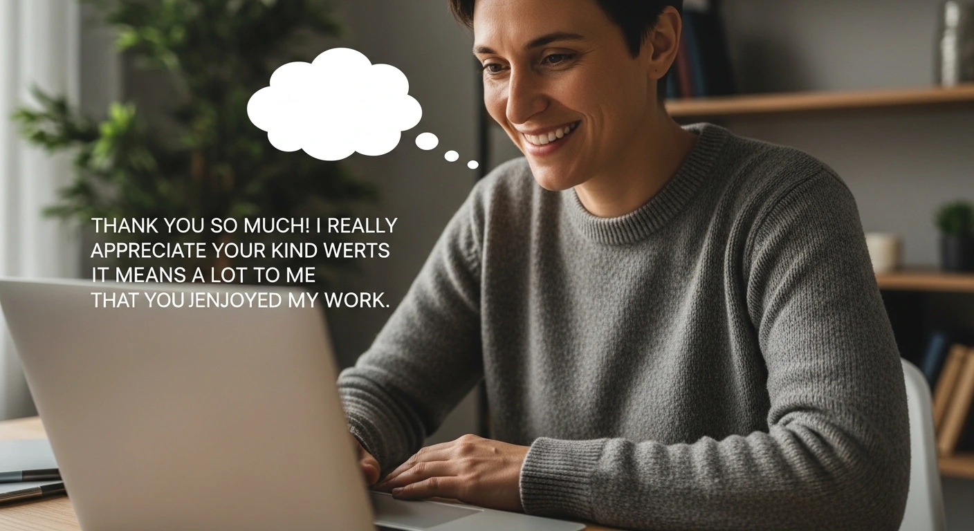 When Someone Appreciates Your Work